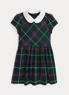 POLO RALPH LAUREN Kids Checked Fit & Flare Dress  - Image 1