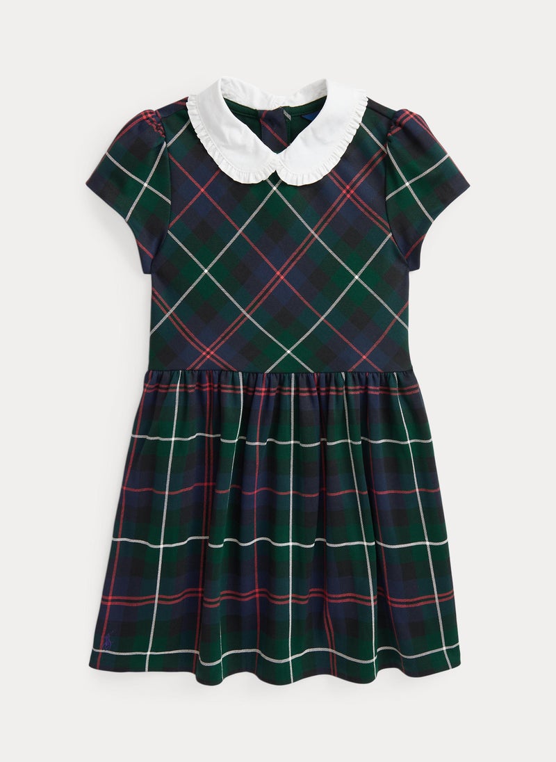 POLO RALPH LAUREN Plaid Peter Pan Dress - Image 1