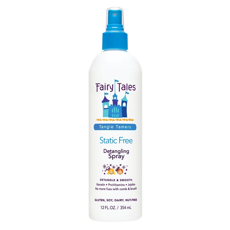 Fairy Tales Tangle Tamer Detangling Spray for Kids  Ultra Moisturizing and Anti Frizz Protection  Paraben Free Sulfate Free  12 Oz