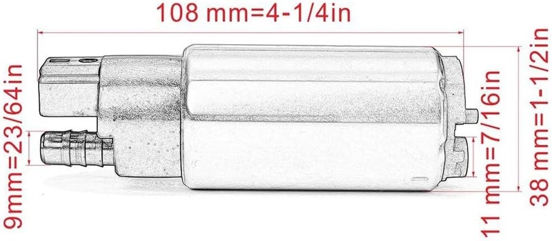 Wivplex Motorcycle Electric Fuel Pump for Harley Models - Image 2