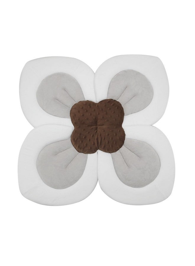 باندا إير وسادة استحمام باندا إير للأطفال حديثي الولادة | بتلات زهور ناعمة لحوض الاستحمام، هدية استحمام أساسية (وردي) - Image 1