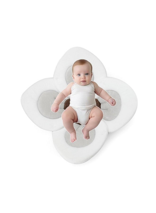 باندا إير وسادة استحمام باندا إير للأطفال حديثي الولادة | بتلات زهور ناعمة لحوض الاستحمام، هدية استحمام أساسية (وردي) - Image 4