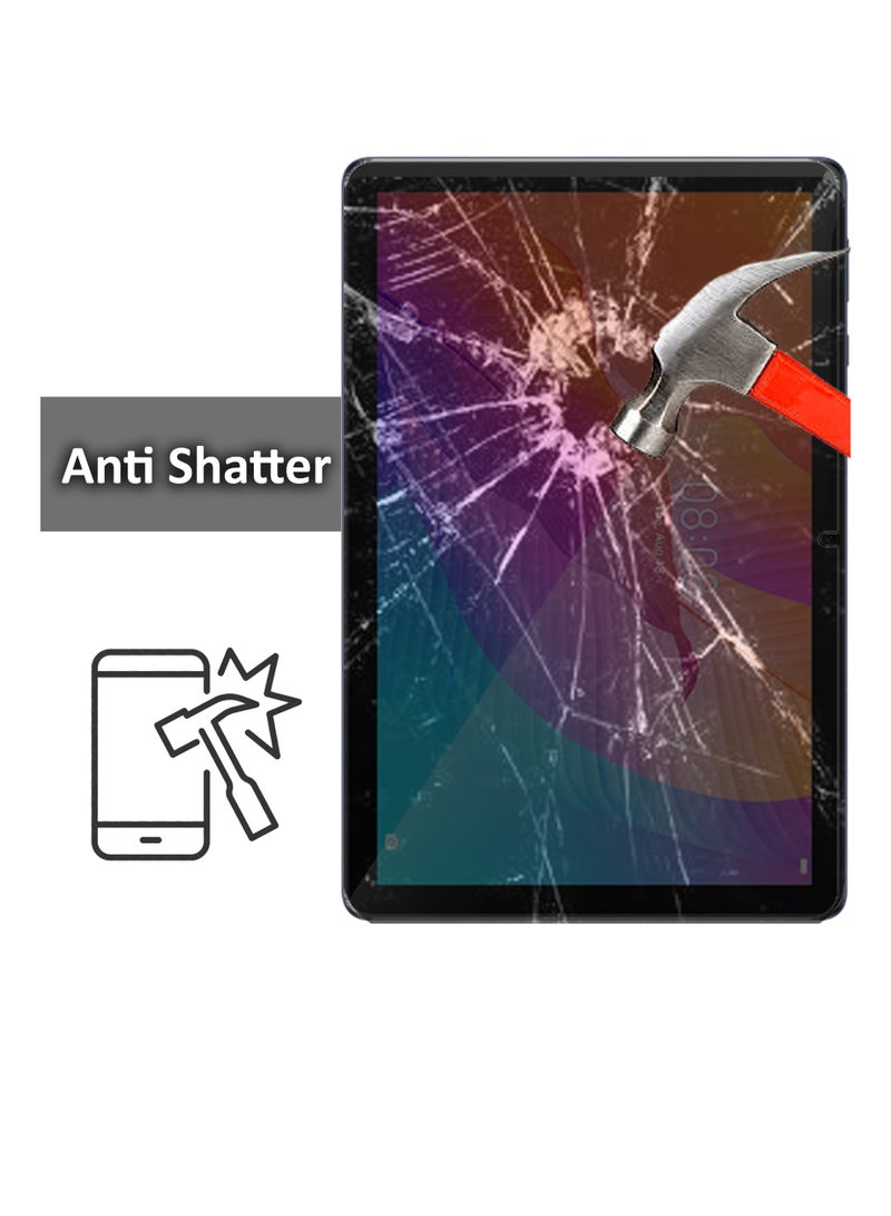 Unipha واقي شاشة زجاجي مقسى لهواوي ميتباد T 10 / T 10s - 10.1 بوصة - شفافية عالية، لمسة رقيقة، مضاد للانفجار، حواف سلسة، تركيب سهل، واقي شاشة لهواوي ميتباد T 10s - 10.1 بوصة - Image 3