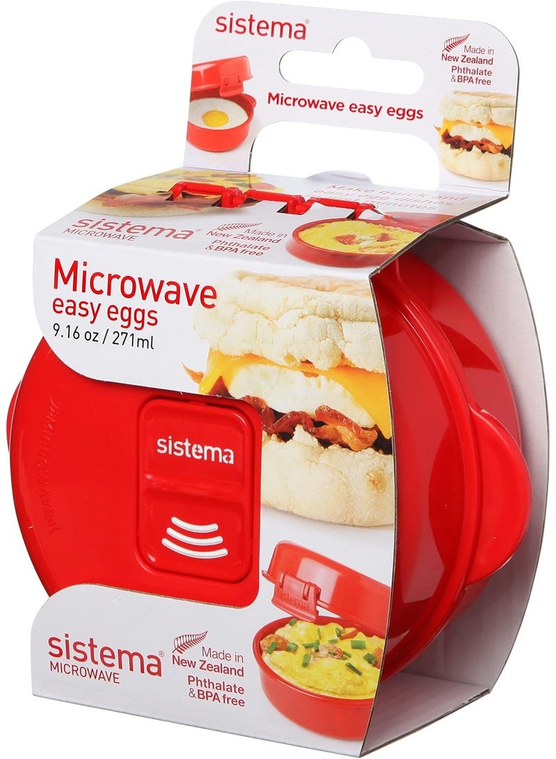 sistema microwave easy eggs, red  - Image 1