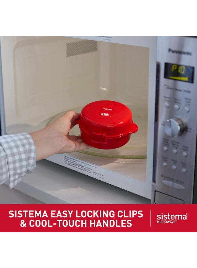 sistema microwave easy eggs, red  - Image 2