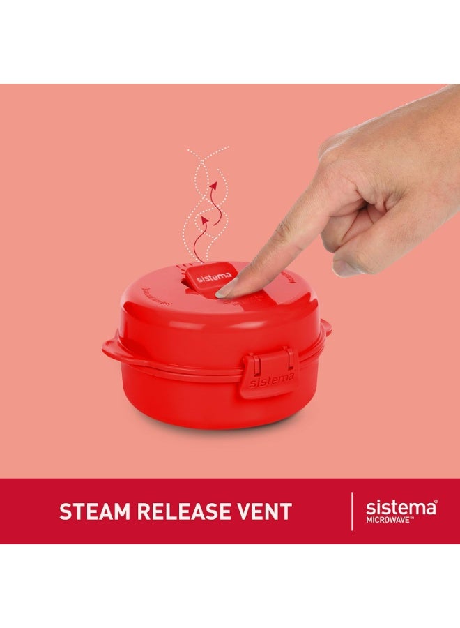 sistema microwave easy eggs, red  - Image 3