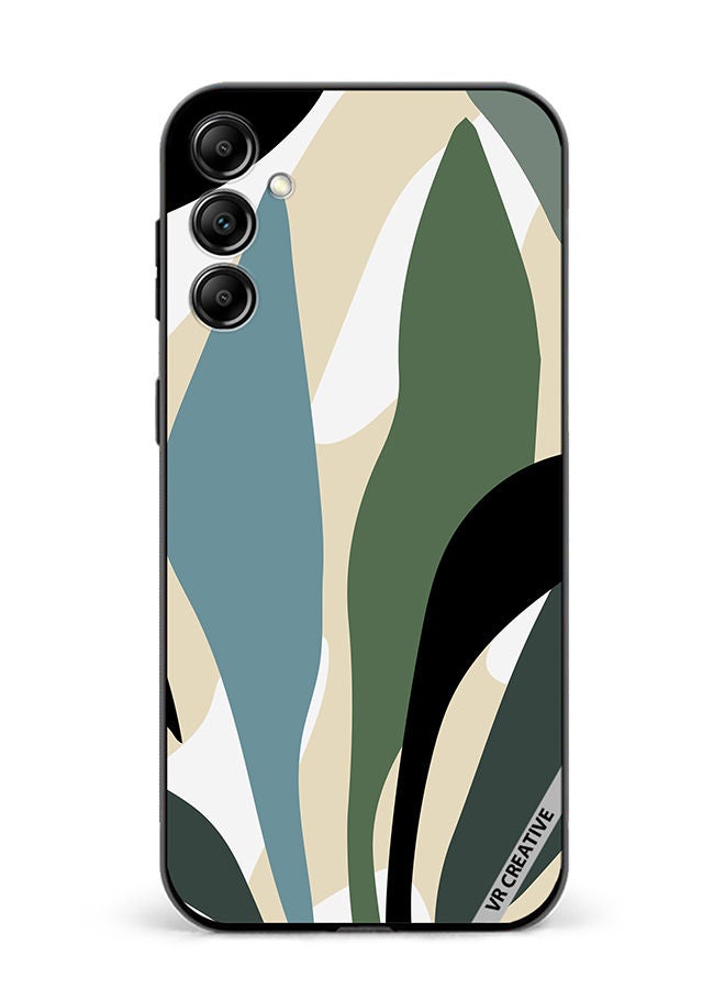 VR CREATIVE Protective Case Cover For Samsung Galaxy A14 5G/A14 Leaf Tropical Design Multicolour - Image 1
