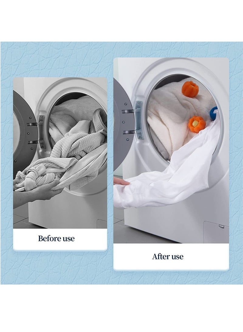 Reusable Hair Removal Cleaning Ball for Washer and Dryer - Effective Laundry Sticky Artifact Cotton Puff Ball for Catching Pet Hair from Dogs and Cats. - Image 3