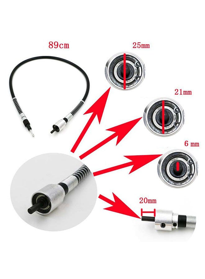 NIBEMINENT Electric Wood Carving Tool Silver 160millimeter - Image 2