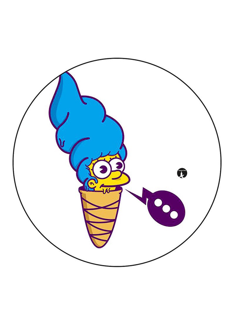 RKN Simpsons Printed Large Pin Multicolour - Image 1