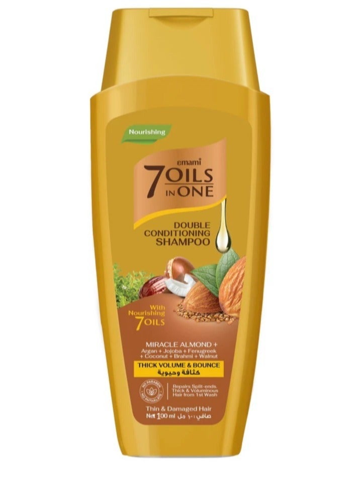 7 Oils in One Double Conditioning Shampoo Miracle Almond 100ml