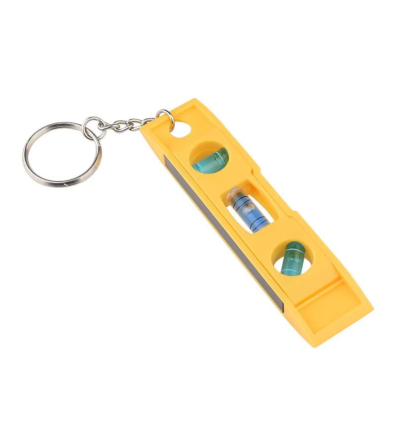 2Pcs Mini 3 Bubble Level With Keychain Torpedo Magnetic Gradienter Level Measuring Tool Plumb Level 45 Degree - Image 2