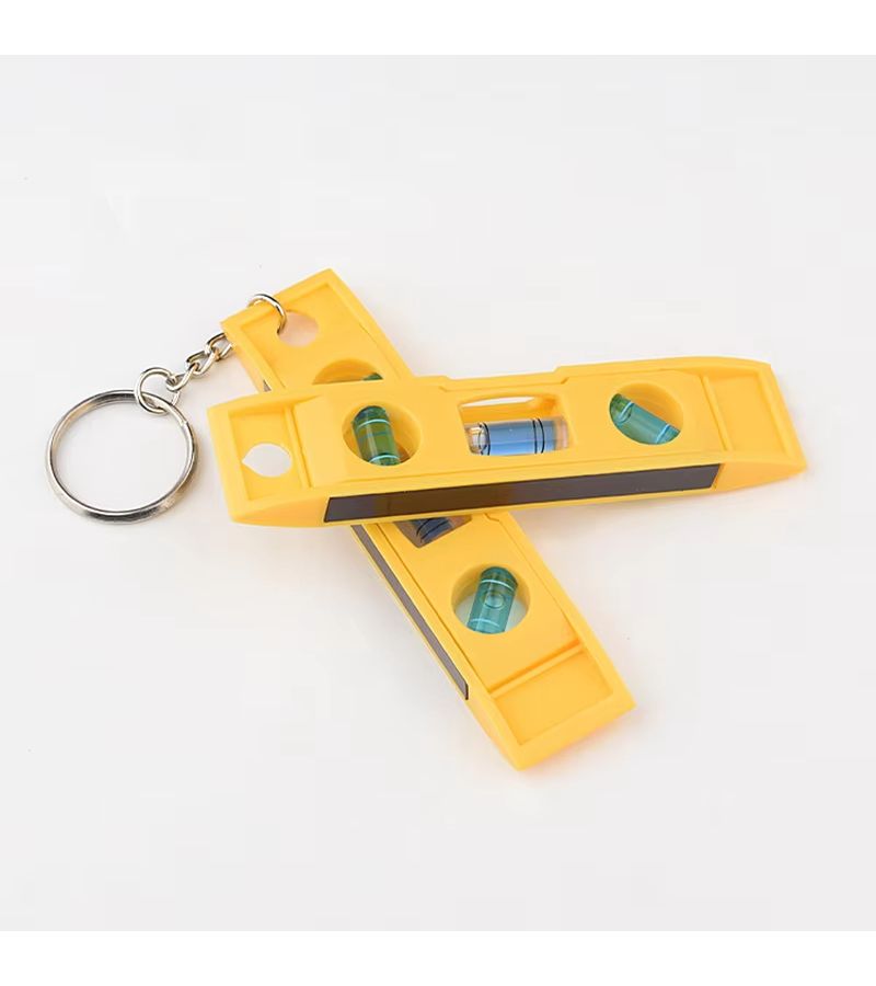 2Pcs Mini 3 Bubble Level With Keychain Torpedo Magnetic Gradienter Level Measuring Tool Plumb Level 45 Degree - Image 1