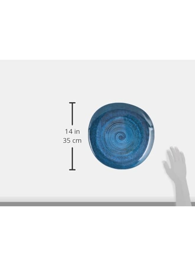 Moments Melamine Round Plate, 36 Cm Diameter, Avant - Image 2