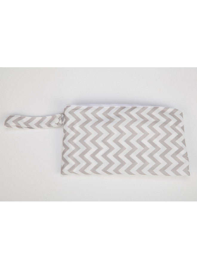 Baby Diaper Changing Mat Portable Foldable Washable Compact Travel Nappy Waterproof Play Mat 30Inx18.5In77Cmx47Cm (Grey Chevron)