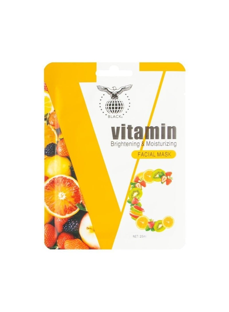 globalstar Whitening Face Mask | With Vitamin C | One Mask