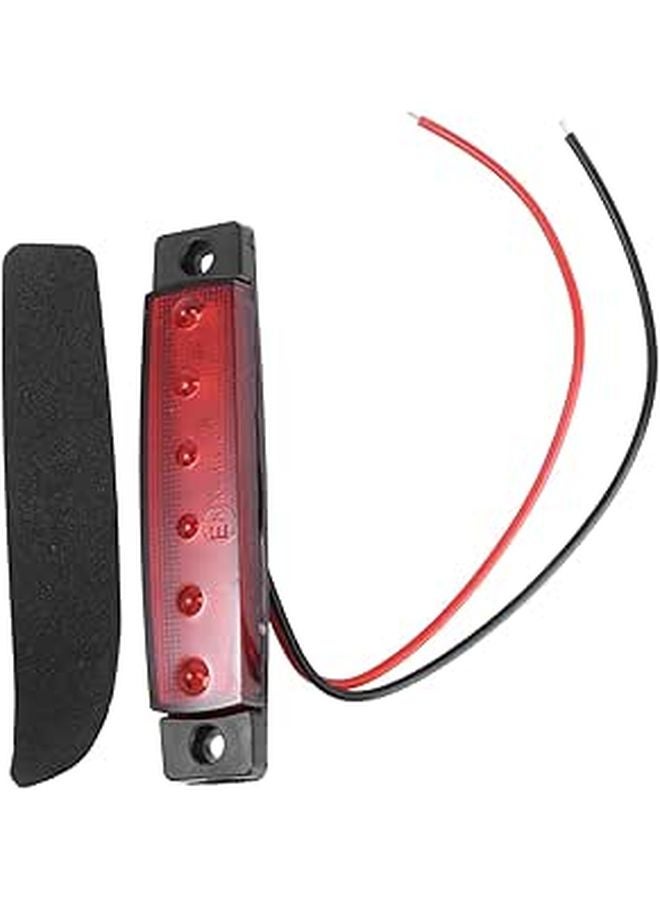 مصباح LED أحمر لشاحنة مقطورة، أضواء إشارة، مجموعة مصابيح خلفية للتوقف والذيل - Image 1