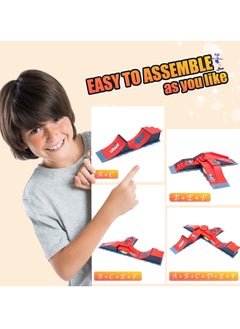 Excefore Finger Skateboard Ramp Set, Mini Finger Skateboard and Ramp Accessories Set, Props Deck Track Ultimate Park Set, Ramps Fingerskate Toy Set for Kids Birthday Gift (E)  - Image 4