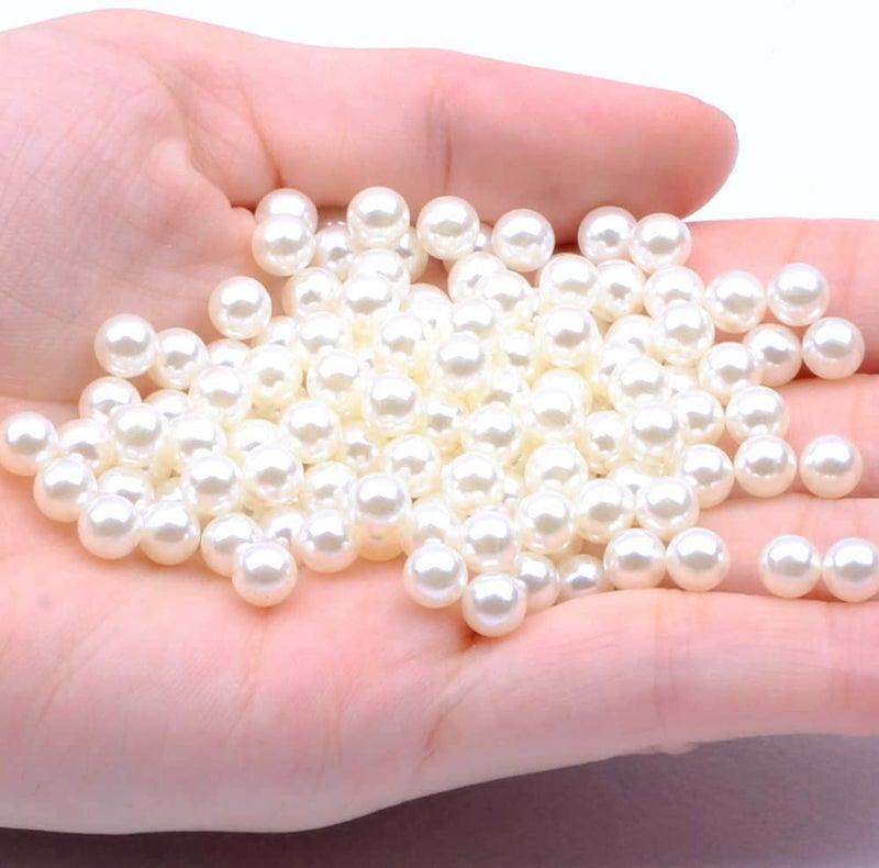 Jasol Beads 5mm for Pearl Setting Machine no Hole Beads Pack of 50 Gram+ 15gram revit (Golden) - Image 2
