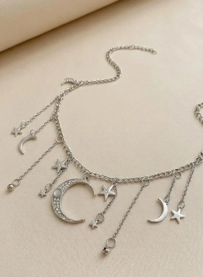 Take Two  Star and Moon Pendant Necklace for Women | Best Price UAE