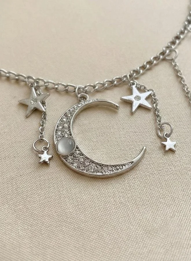 Take Two  Star and Moon Pendant Necklace for Women | Best Price UAE