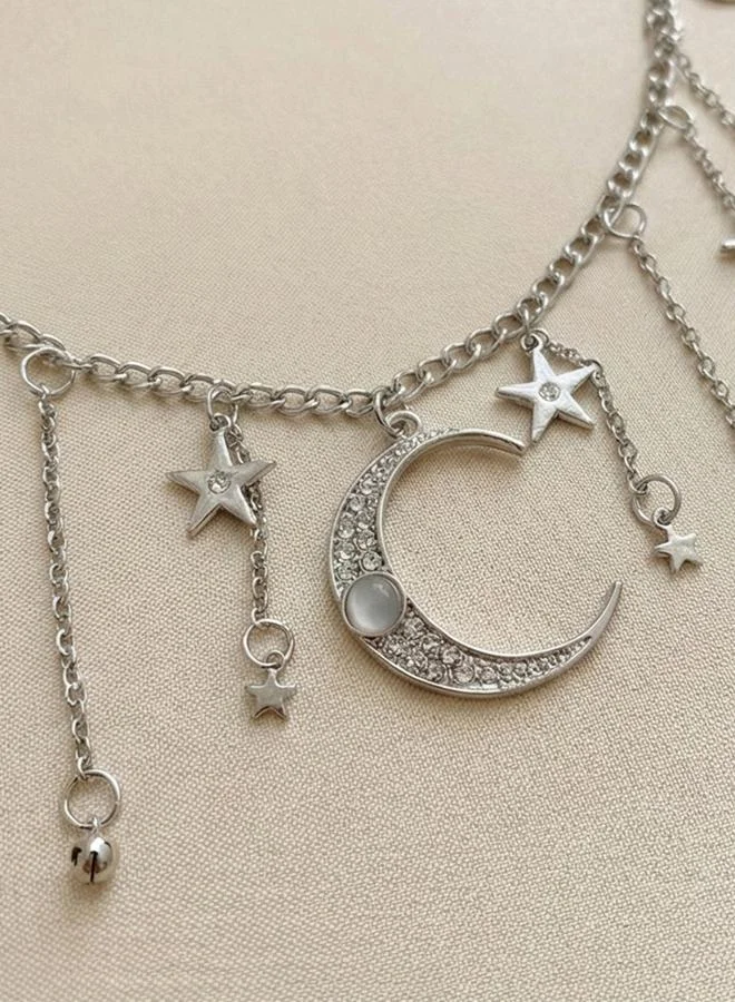 Take Two  Star and Moon Pendant Necklace for Women | Best Price UAE