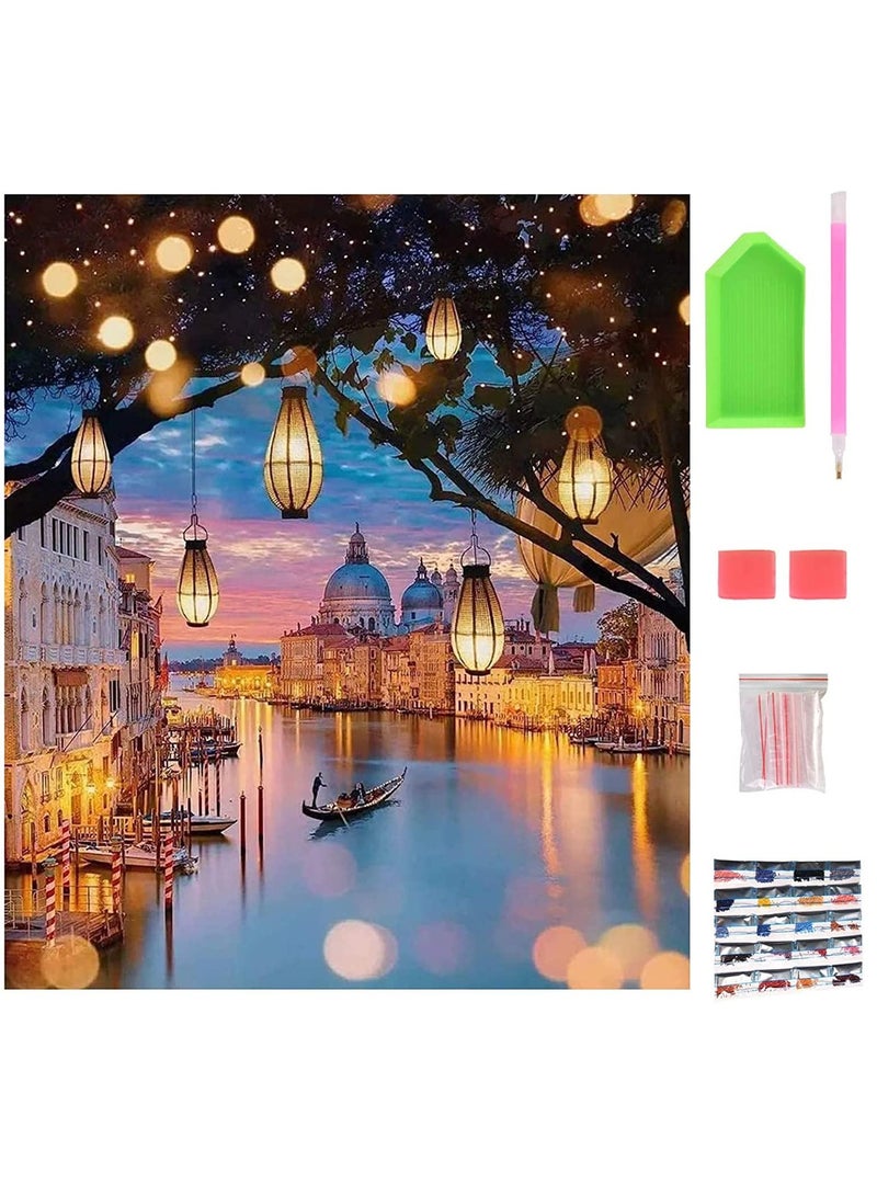 DIY Diamond Painting Kits Painting by Numbers for Adults, Full Drill 5D Diamond Art Kit for Children's Gift Crystal Art for Home Decor - Image 1