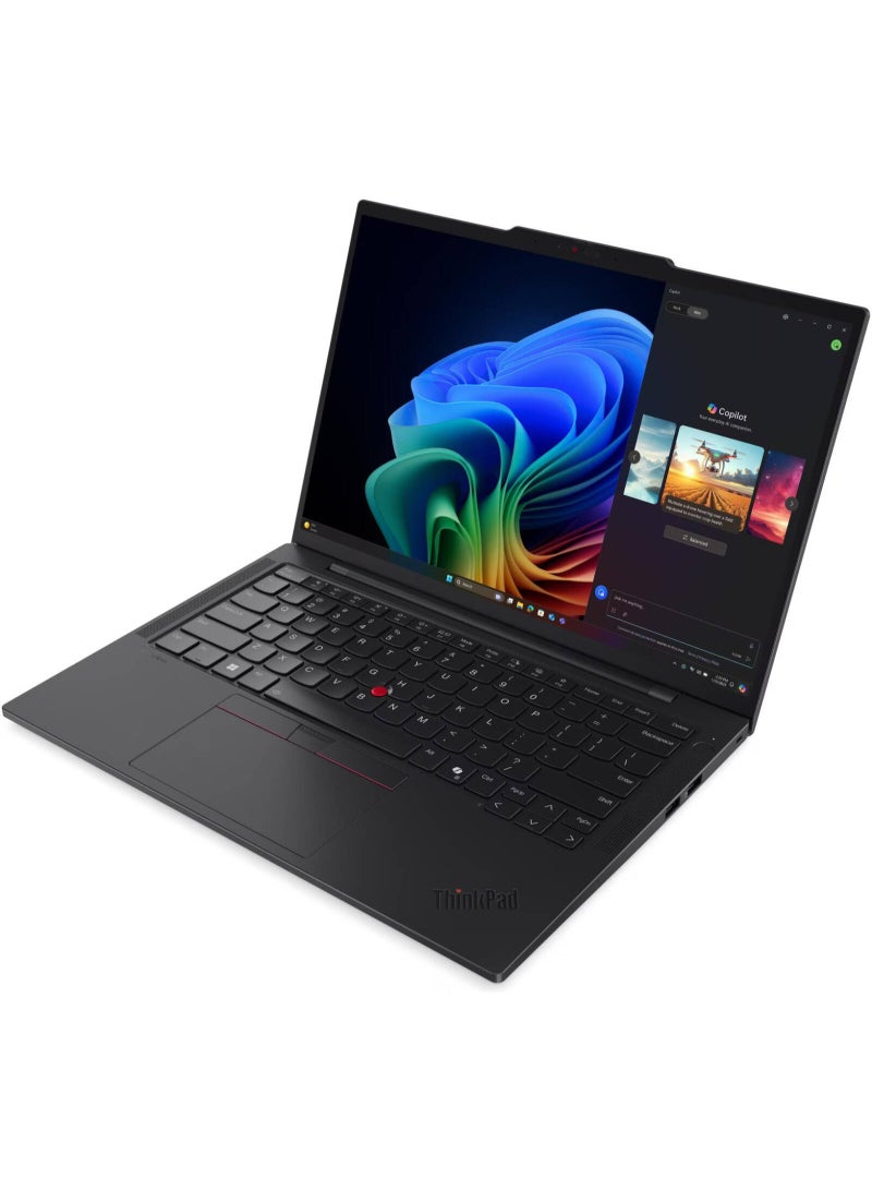 Lenovo ThinkPad T14s Gen 6 Laptop, 14" WUXGA IPS Touch Display, Intel Core Ultra 7 268V Processor/32GB RAM/1TB SSD/Intel Arc Graphics 140V/Windows 11 Pro English/Arabic BLACK - Image 3