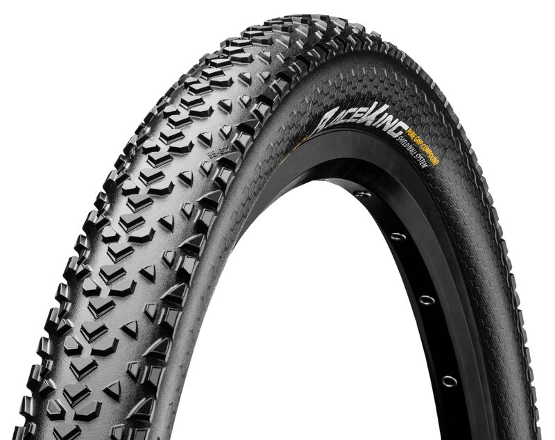 Continental Race King Shieldwall Mountain Bike Tire - 27.5 X 2.2 Folding Mtb Tire Black - Image 1