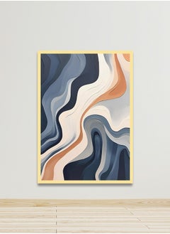 Canvas Wall Art For Wall Decoration Abstract Design With A Hollow Frame Size 120x80cm One Piece