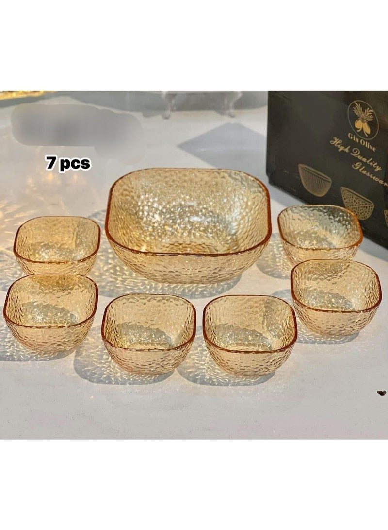 طقم خشاف عسلي