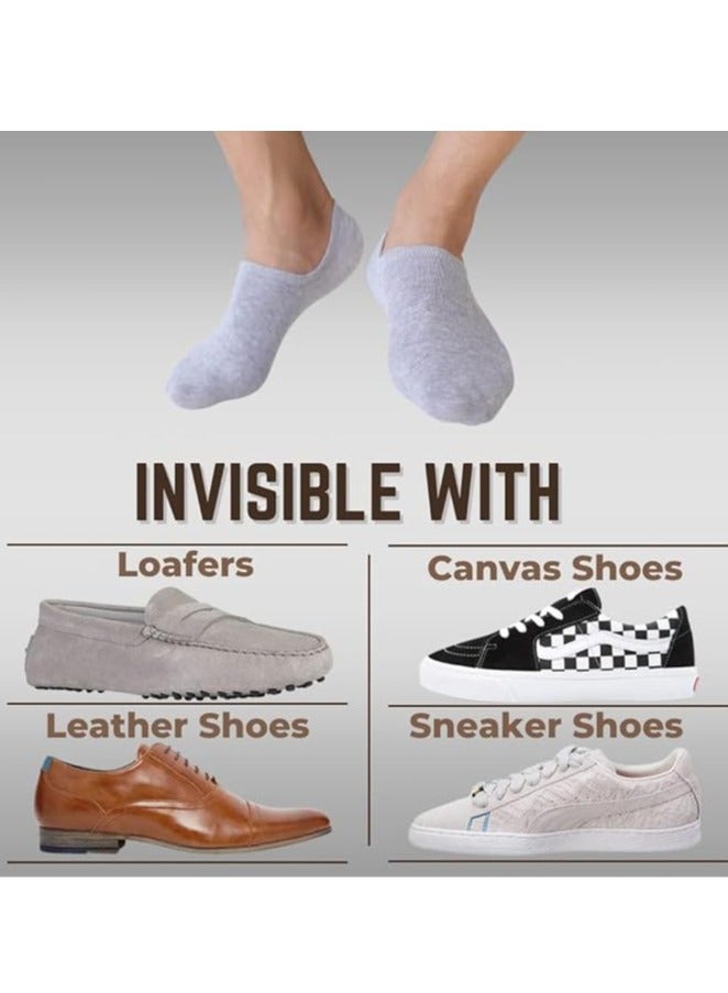 بورتوني 16 زوجًا من جوارب الكاحل منخفضة القطع للرجال والنساء، جوارب صيفية رفيعة ومسامية ومريحة منخفضة القطع - Image 3