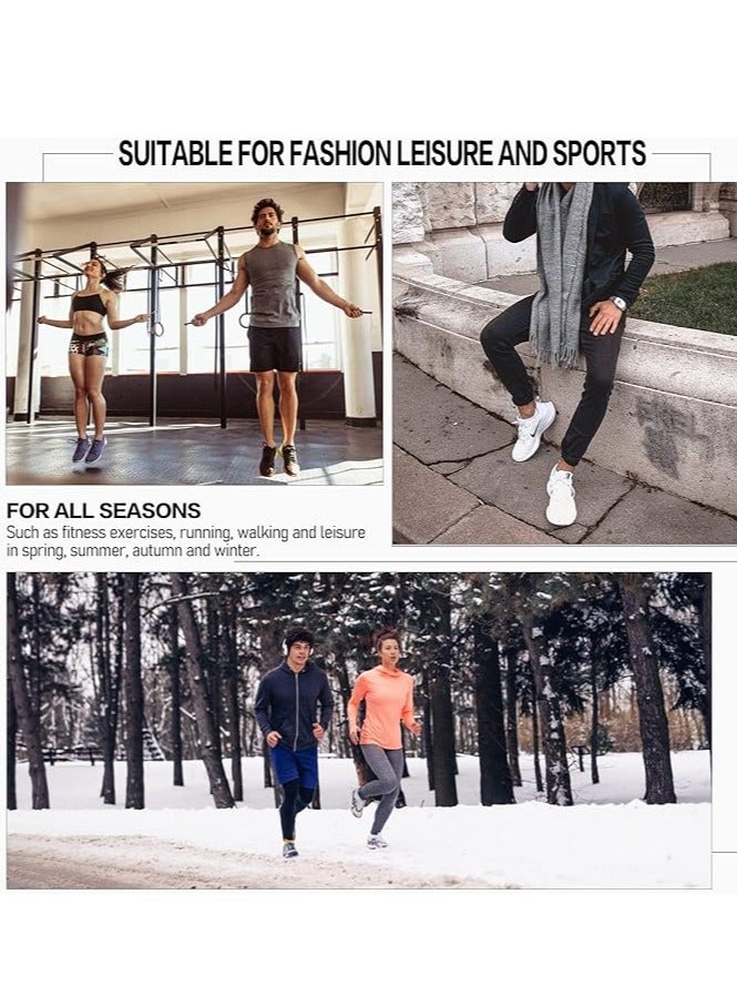 بورتوني 16 زوجًا من جوارب الكاحل منخفضة القطع للرجال والنساء، جوارب صيفية رفيعة ومسامية ومريحة منخفضة القطع - Image 4