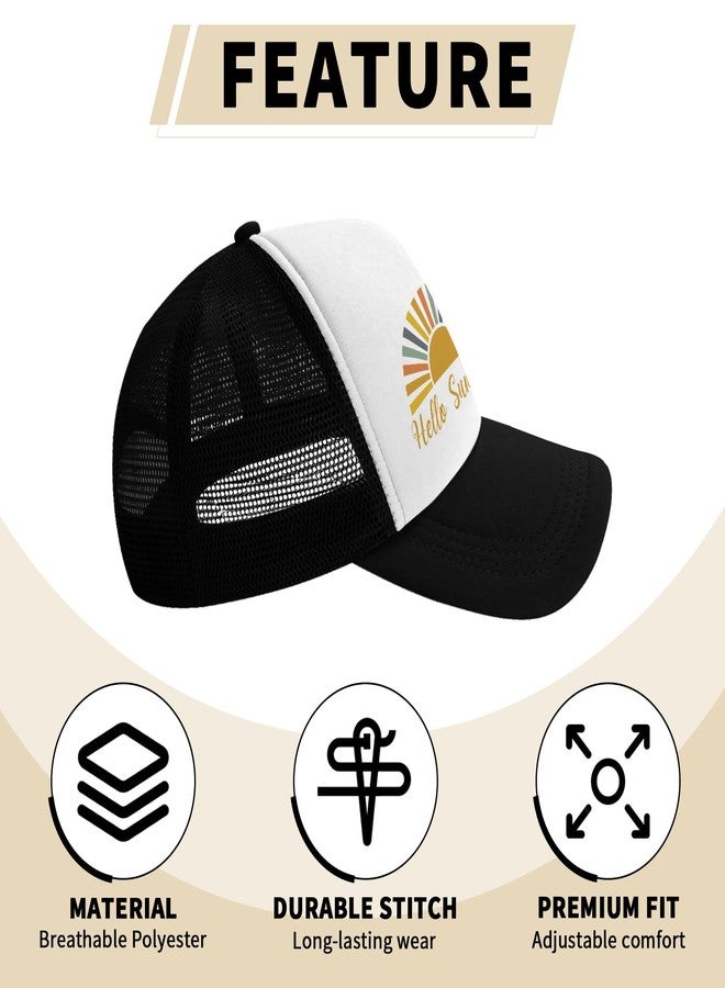 VentuCoven Funny Trucker Hats,Trucker Hat Baseball Cap for Women Snapback Adjustable Hat Humor Gift Men, Black, 6 7/8-7 1/2 - Image 5