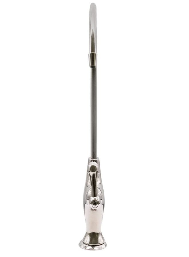 ويست براس صنبور موزع مياه بارد كلاسيكي بمقبض واحد من Westbrass D2033-NL-05، مقاس 10 بوصات، مطلي بالنيكل المصقول - Image 4