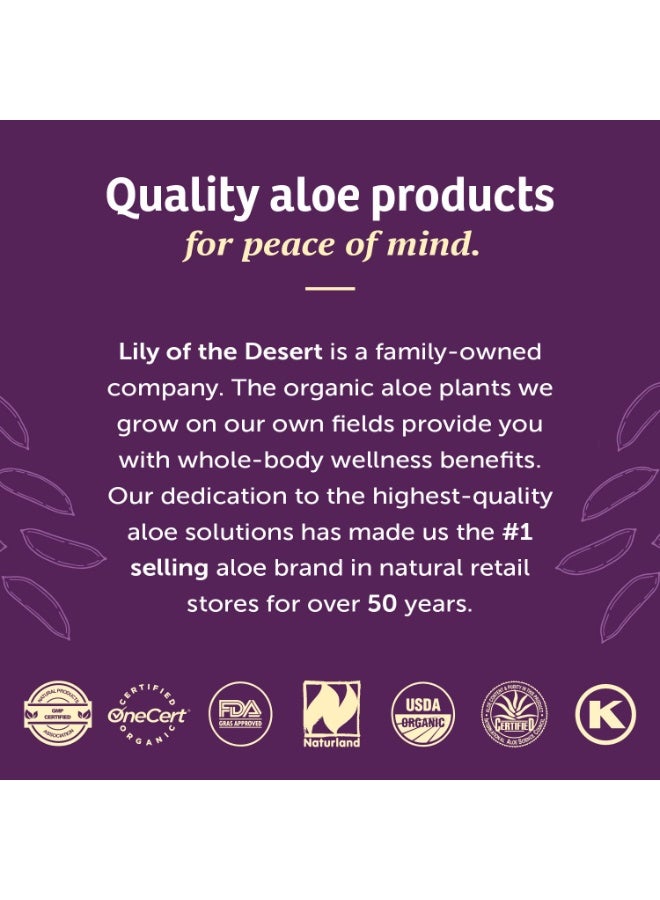 Lily Of the Desert Lily Of The Desert Natural Hold Aloe Vera Hair Spray for All - Unscented, Alcohol-Free, Non-Aerosol, 8 Fl Oz  - Image 5