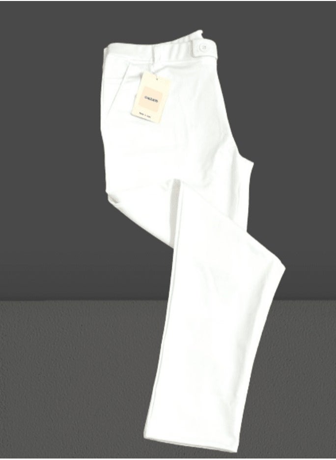 CALZADO - TWO LYCRA PANTS SET WHITE &GREEN - Image 1