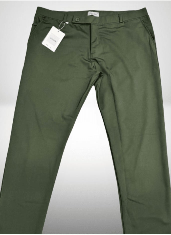 CALZADO - TWO LYCRA PANTS SET WHITE &GREEN - Image 1
