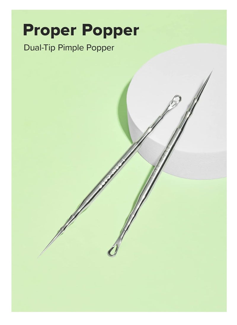 I DEW CARE I Dew Care Dual-Tip Pimple Popper - Proper Popper | Blackhead Remover Tool, Pimple Popper, Comedone Extractor, 2-in-1 Stainless Steel Lancet, 1 EA  - Image 4