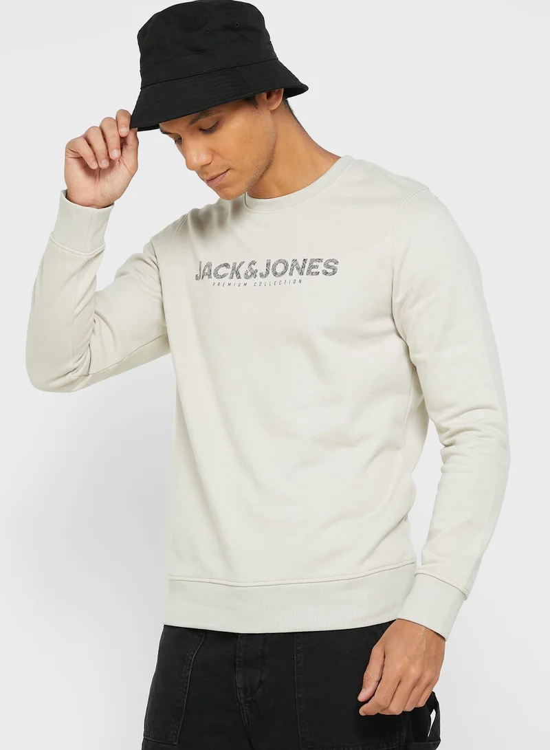 JACK & JONES Slogan Sweatshirt
