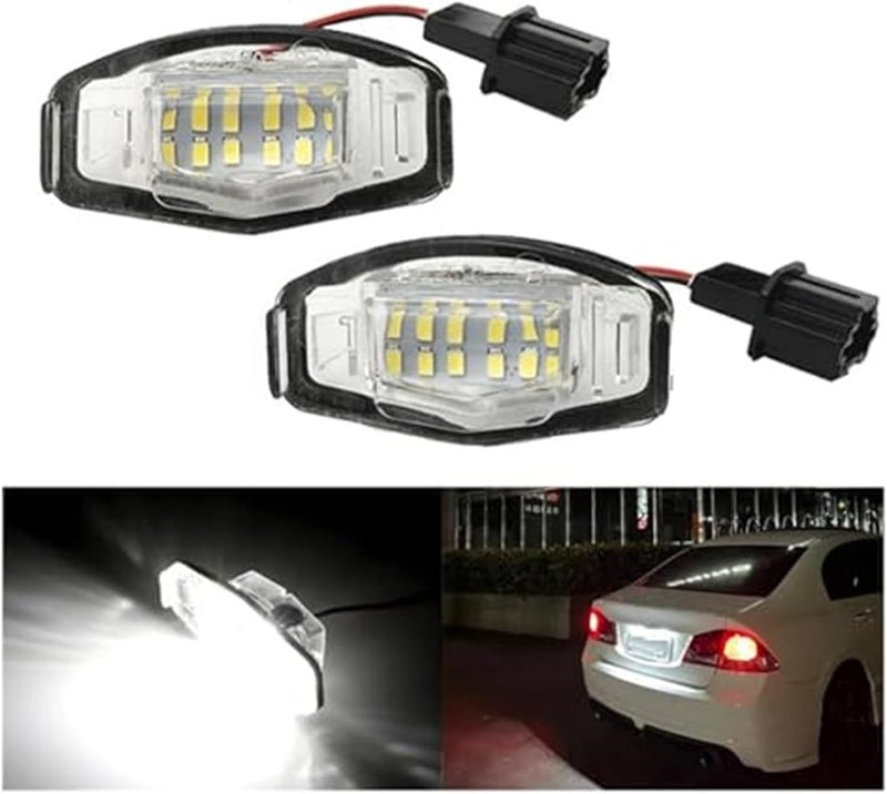 DEMULAX 2pcs License Plate Light Assembly - Image 2