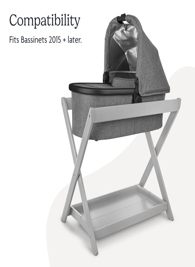 UPPAbaby Bassinet Stand - Quick + Secure Attachment - Grey - Image 4