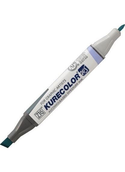 Zig Kurecolor Twin Drawing Pencil 334 Persian Green  - Image 2