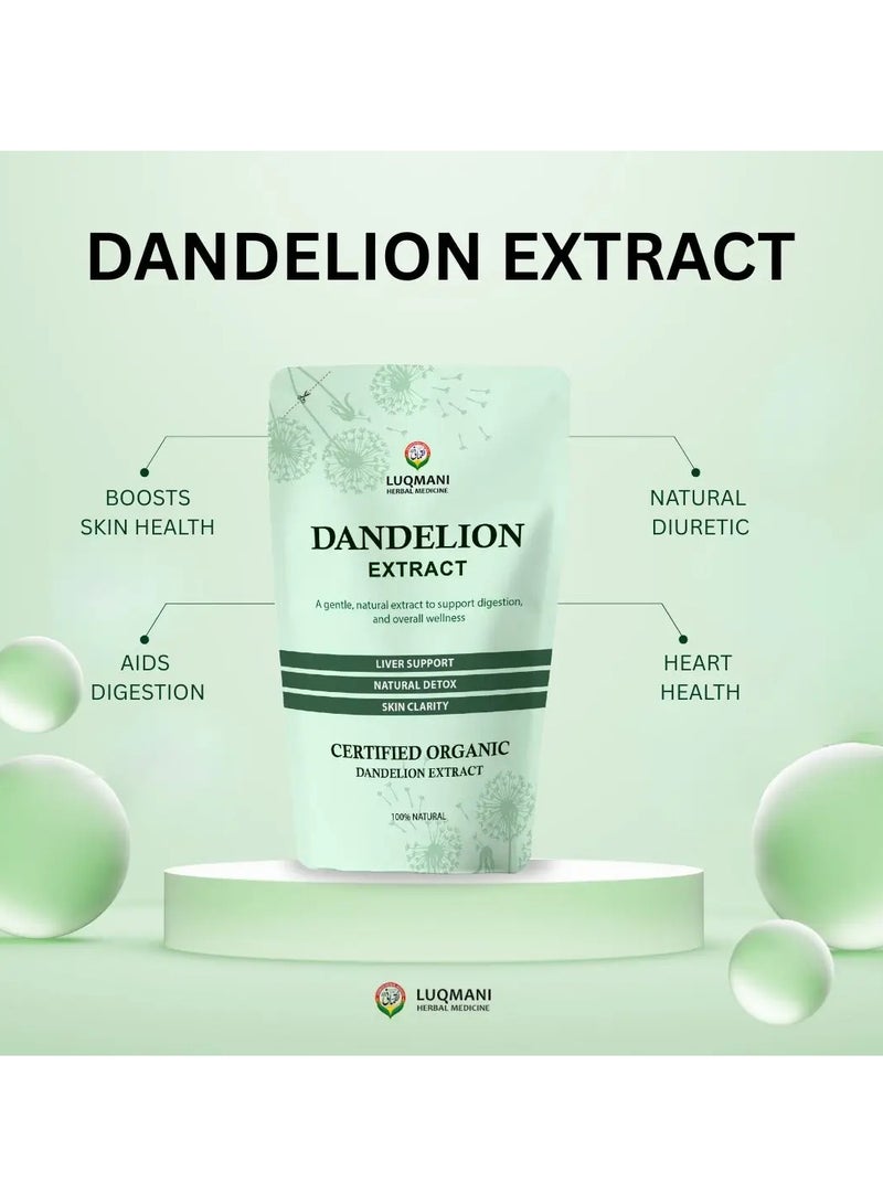 Luqmani Herbs Premium Quality Extract Dandelion 100 gm - Image 2