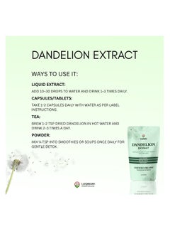 Luqmani Herbs Premium Quality Extract Dandelion 100 gm  - Image 5