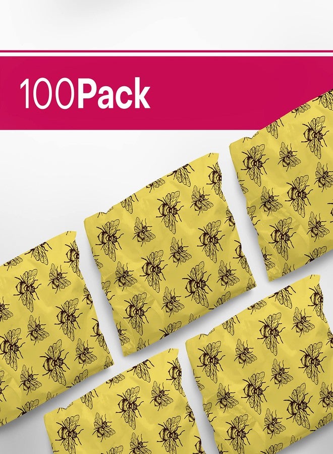 Package Mint 10x13 Poly Mailers - Honey Bee - Waterproof, Tear-Resistant Shipping Bags with Adhesive Seal - 100 Pack - Package Mint - Image 3