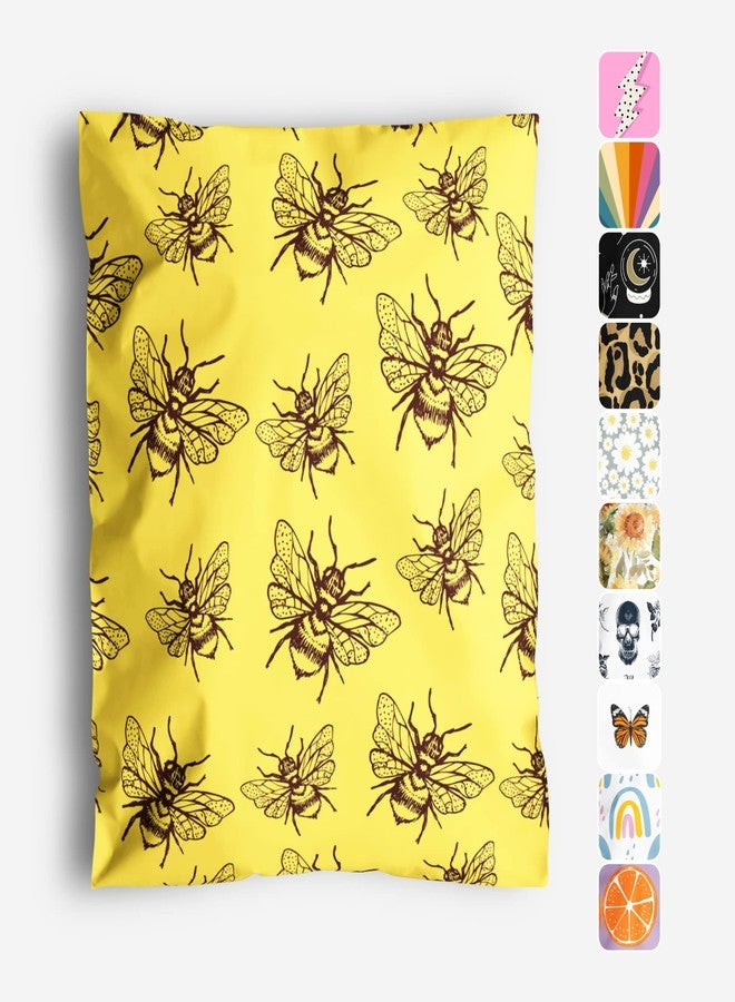 Package Mint 10x13 Poly Mailers - Honey Bee - Waterproof, Tear-Resistant Shipping Bags with Adhesive Seal - 100 Pack - Package Mint - Image 1