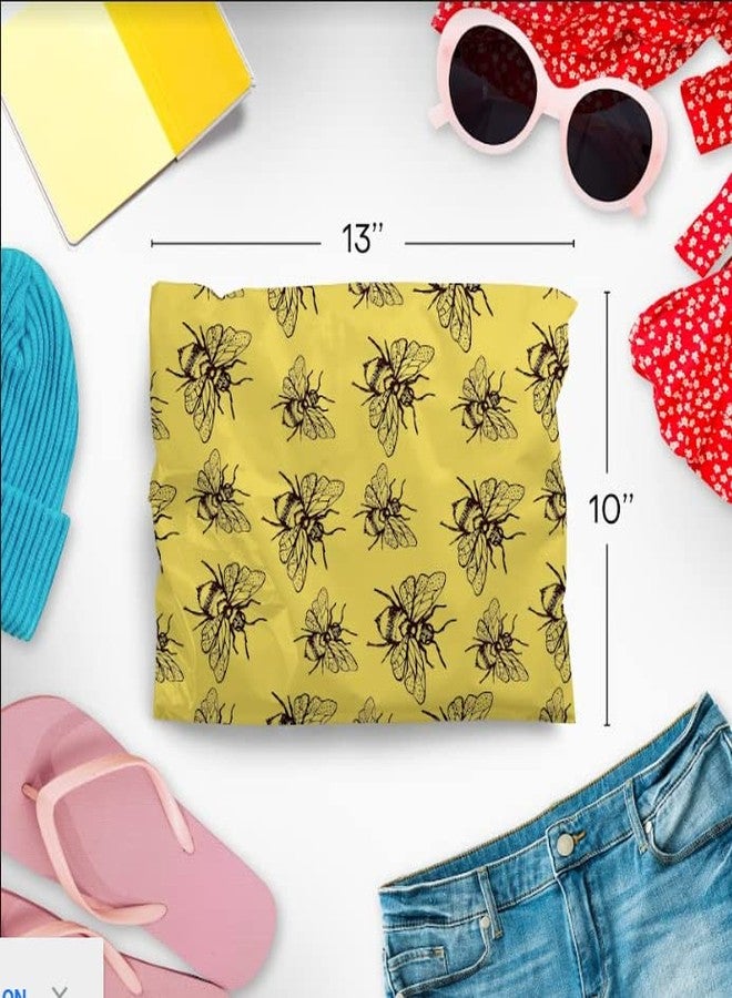 Package Mint 10x13 Poly Mailers - Honey Bee - Waterproof, Tear-Resistant Shipping Bags with Adhesive Seal - 100 Pack - Package Mint - Image 2