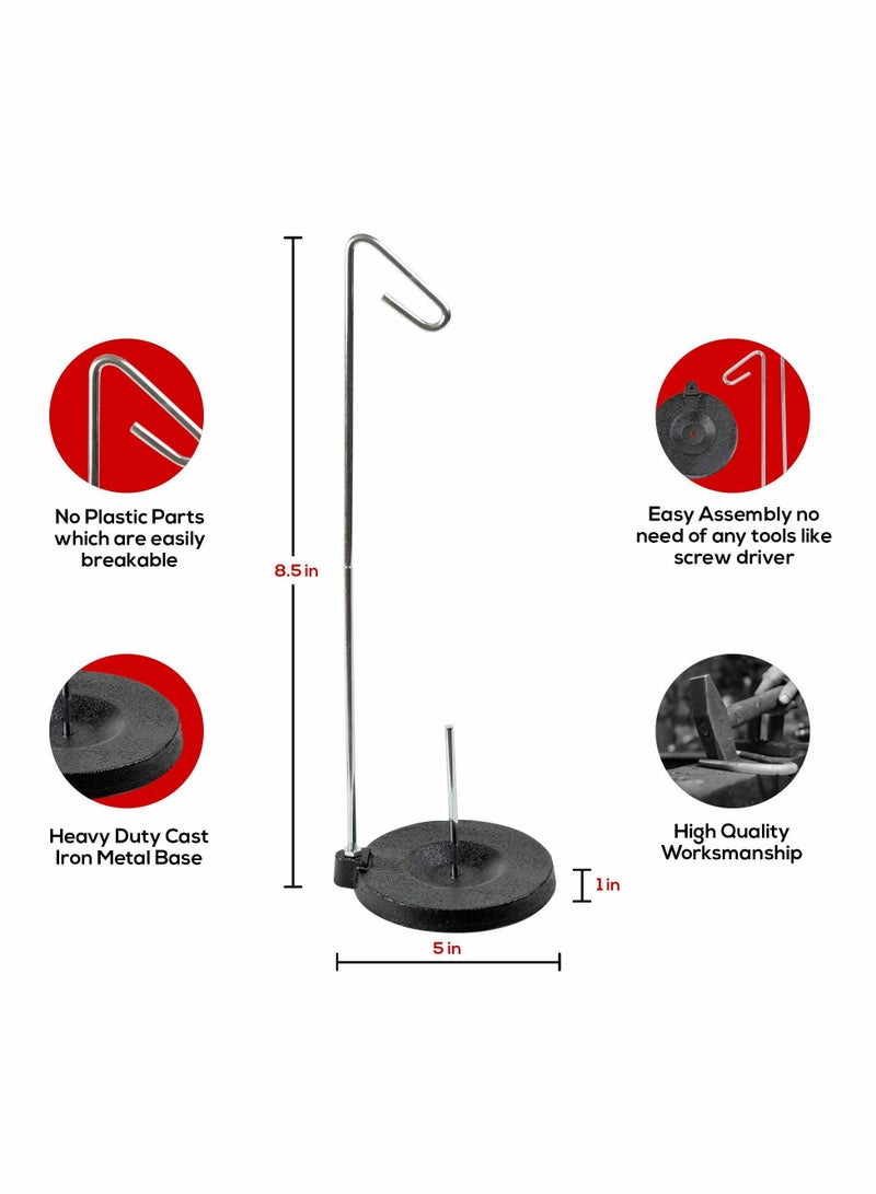 سيوسي رفوف معدنيه مستقله ذات محور مخروطي واحد تستخدم في خياطه التطريز والخياطه - Image 2