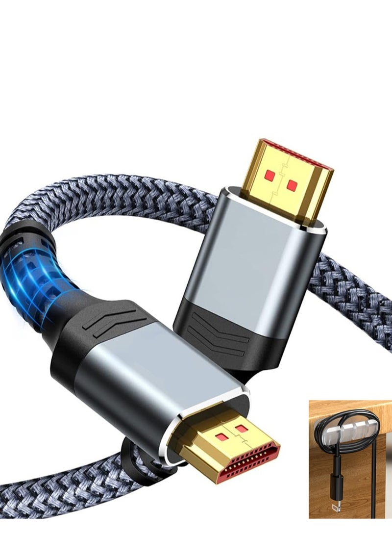 HDMI Cable 1.4, DP Cable  (8K@60Hz, 2K@240Hz，4K@144Hz,32.4Gbps)，hdmi to hdmi Cable (hdmi to hdmi Cable) Compatible for Laptop P 